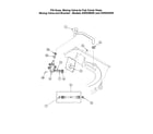 Alliance AWS45NW fill hose/valve-to-tub cover hose diagram
