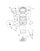 Outer tub/cover/counterweight