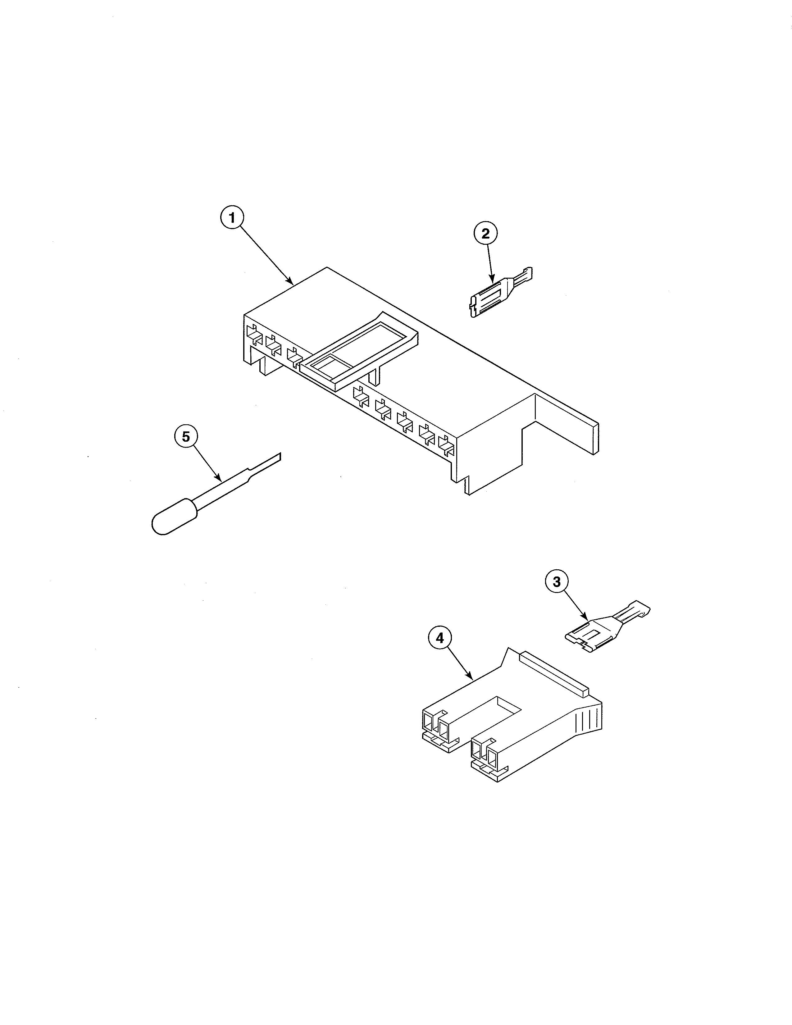 MIXING VALVE/MOTOR CONNECTION BLOCK