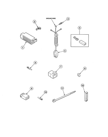 Lead-in cord/terminals