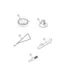 Shipping brace/plug/special tools