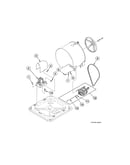 Motor and belt
