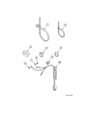 Wire ties/harness clip/lead-in cord