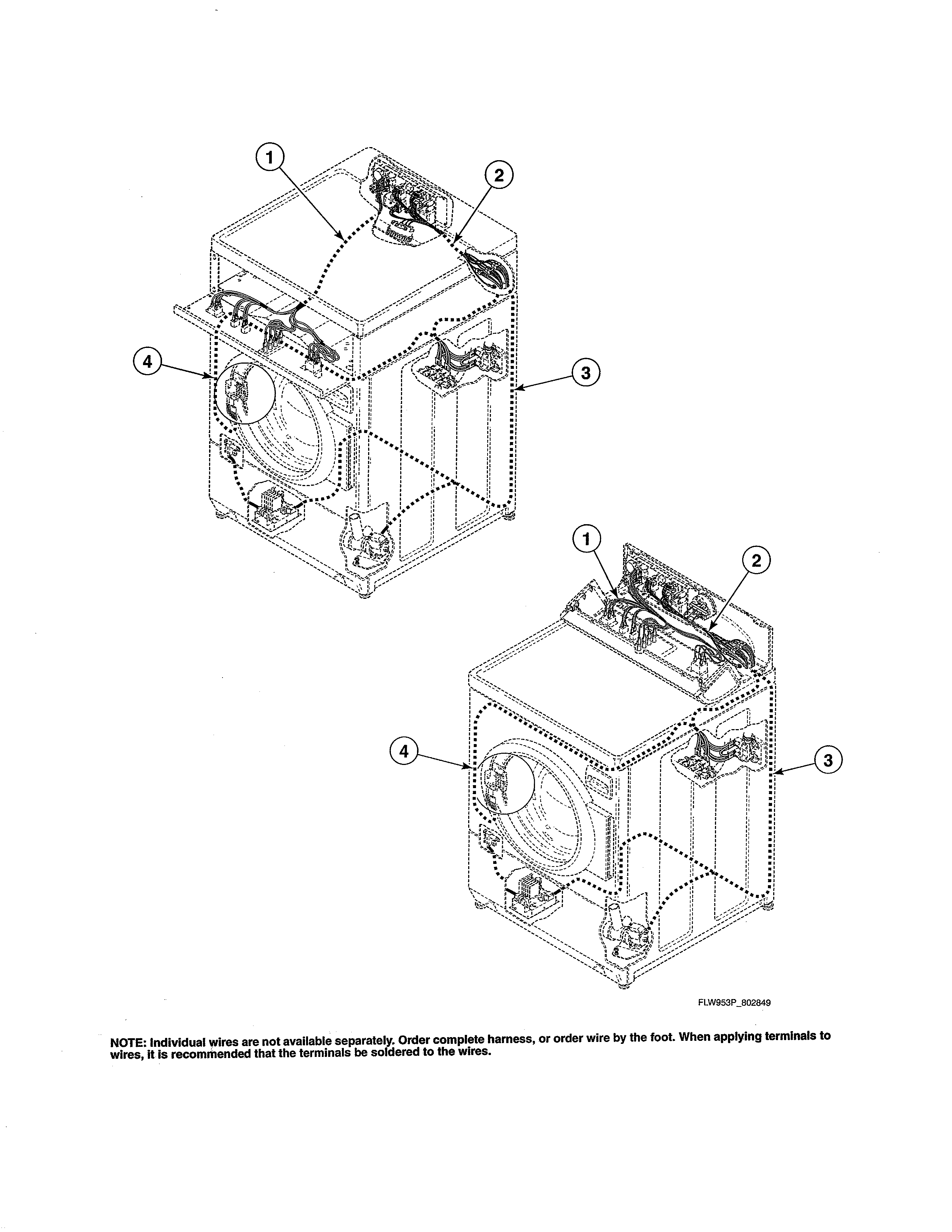 Wire harnesses/wires