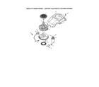 Kohler 752KSV6009 ignition/electrical/blower housing diagram