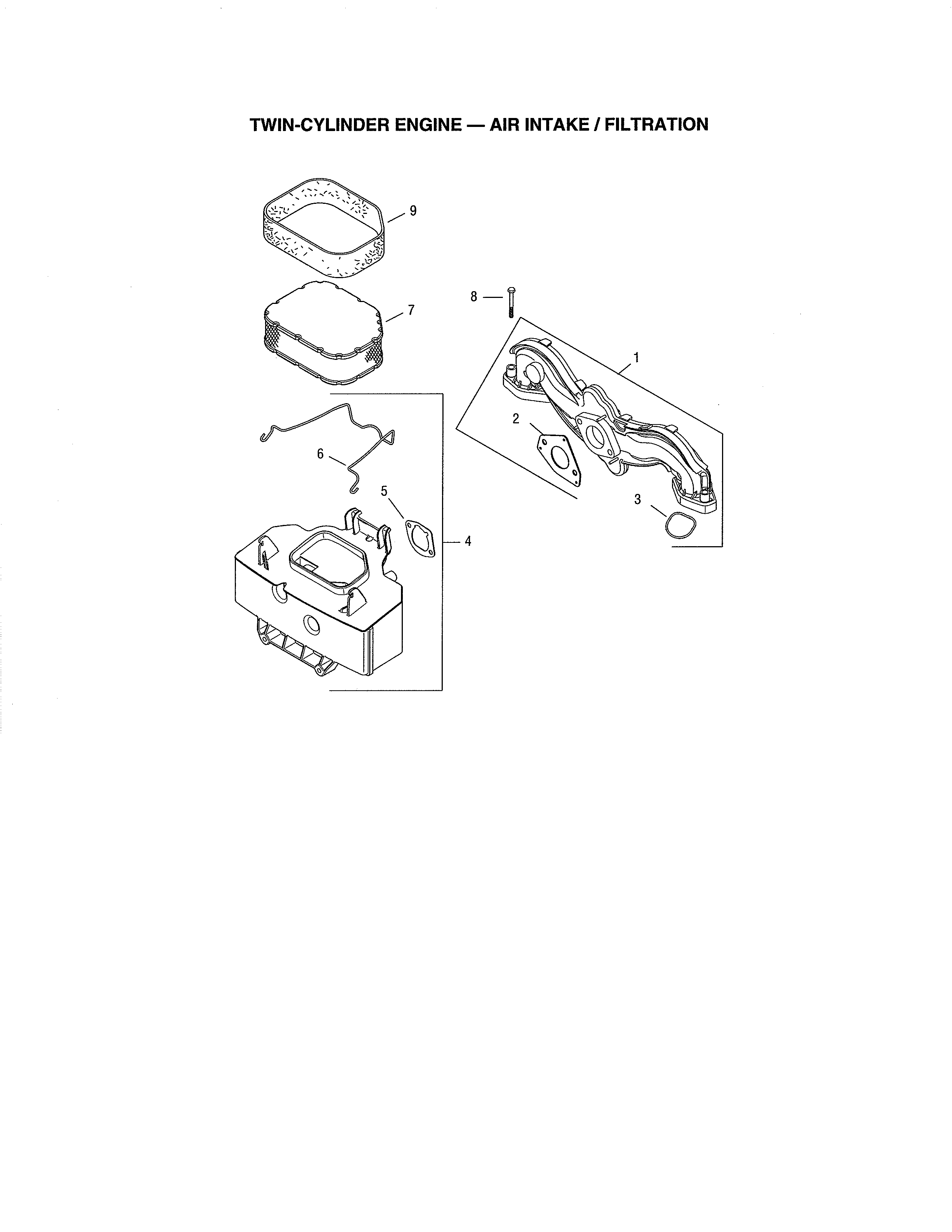 Air intake/filtration