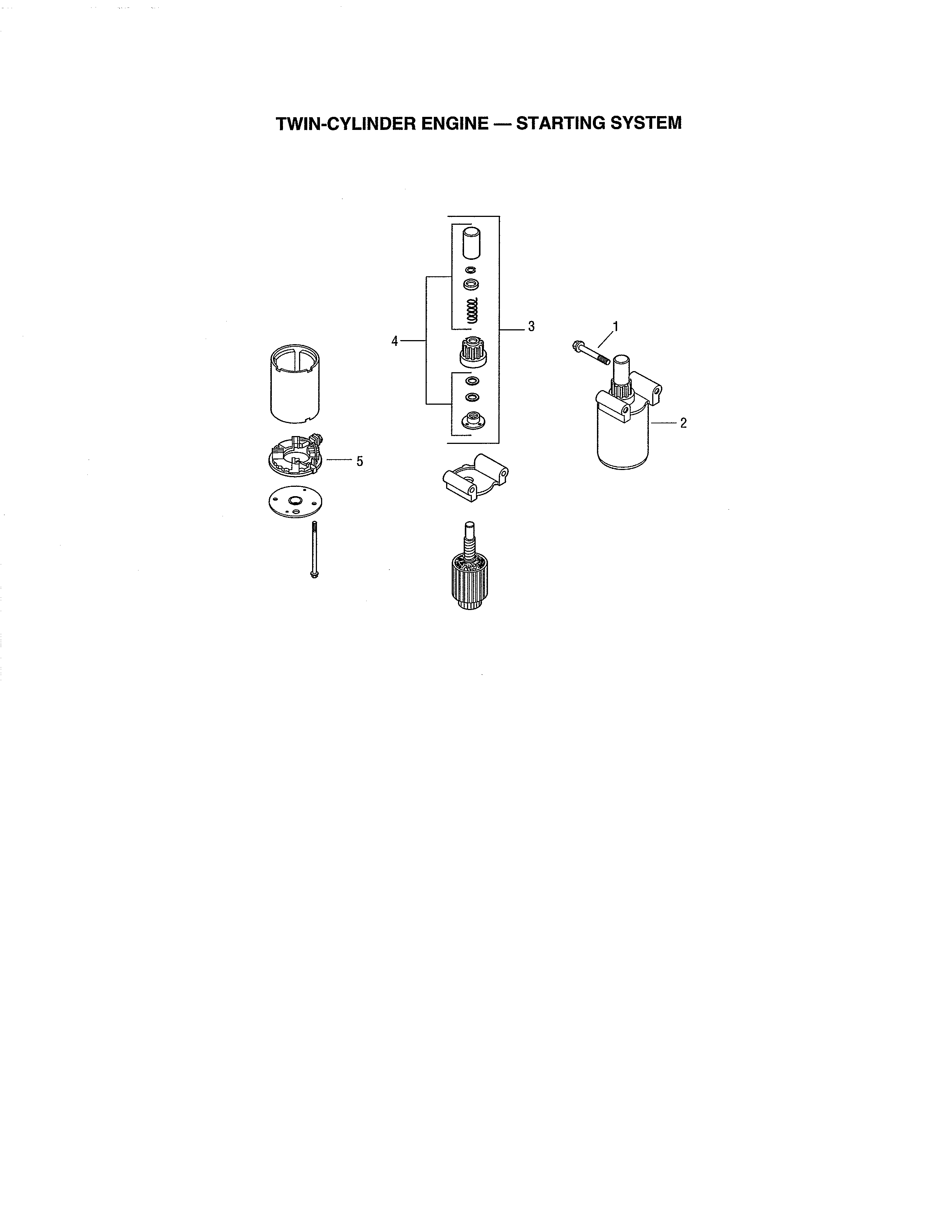Starting system