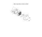 Kohler 752KSV5903 air intake/filtration diagram