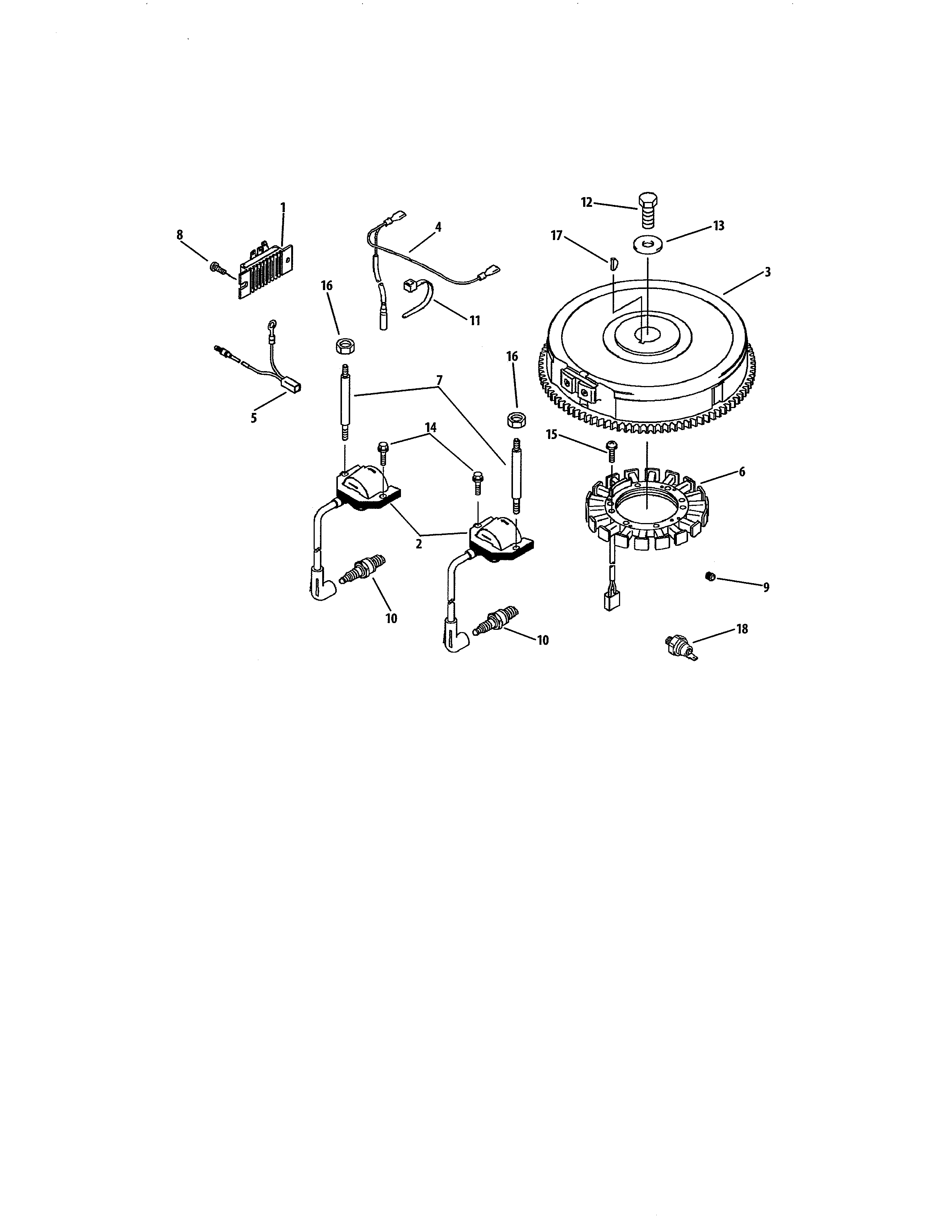 Flywheel/electrical
