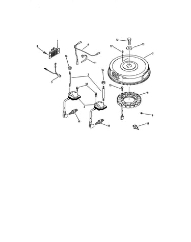 Flywheel/electrical