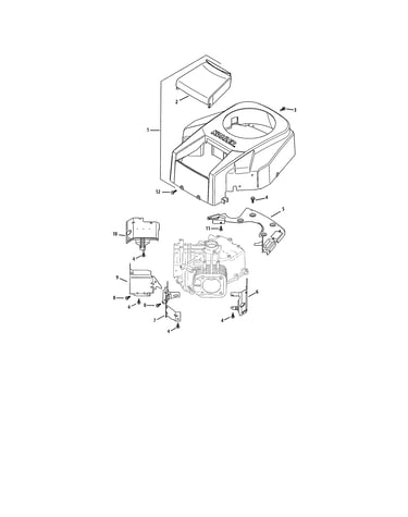 Blower housing/baffles