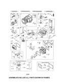 Cylinder/crankshaft/sump