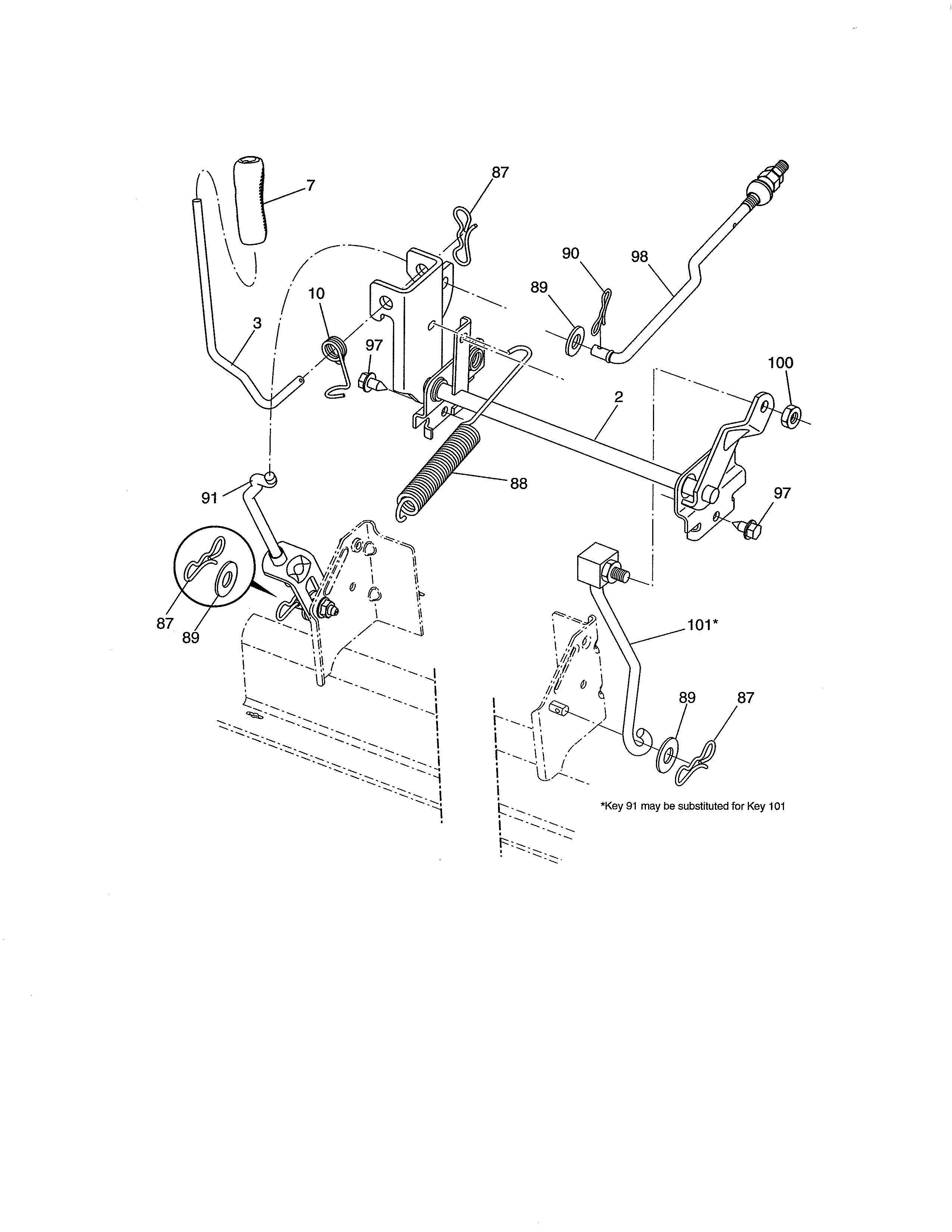 Lift assembly