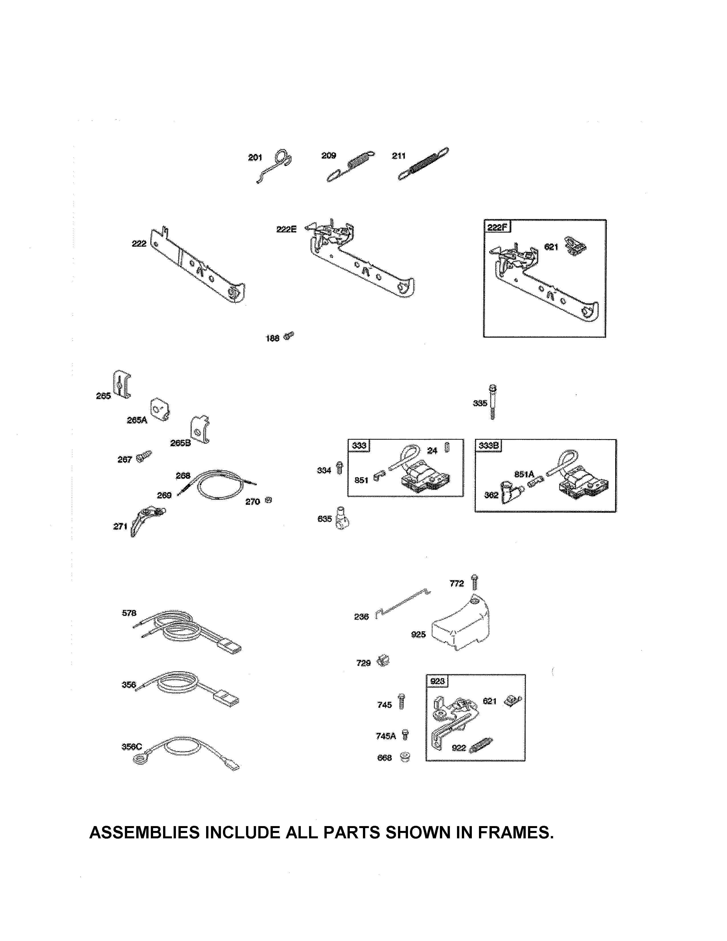 Brake/controls/ignition
