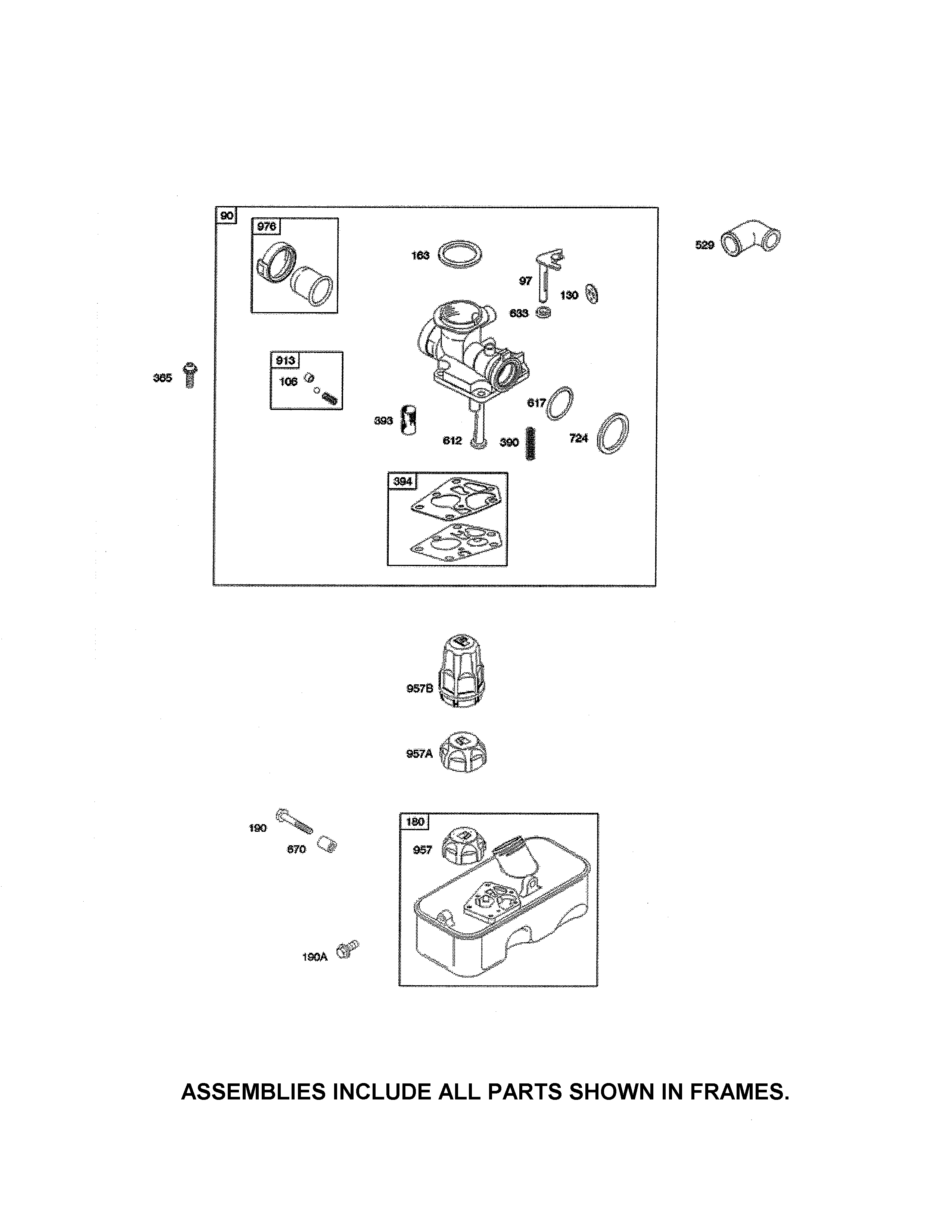 Carburetor/fuel supply