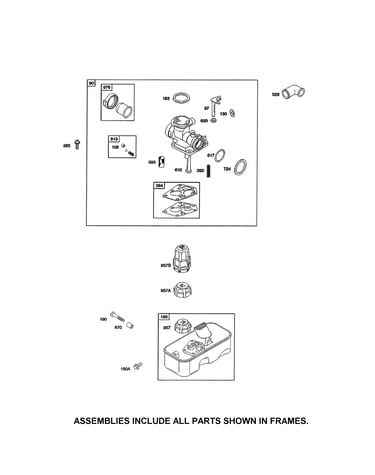 Carburetor/fuel supply