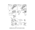 Briggs & Stratton 31G777-1413-B1 air cleaner/blower housing diagram