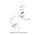 Briggs & Stratton 121S07-1415-F1 air cleaner diagram