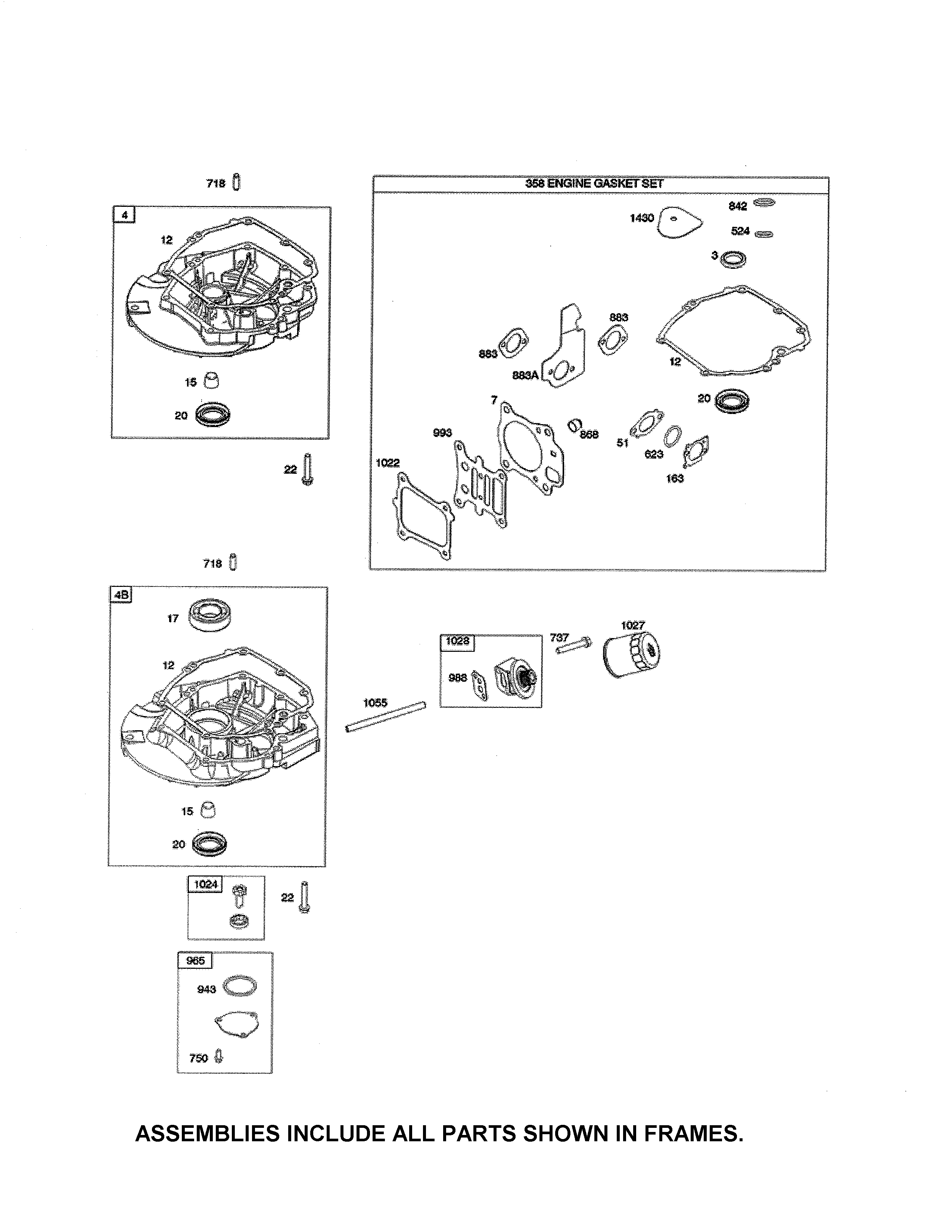 SUMP/GASKET SET