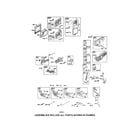 Briggs & Stratton 126L02-1459-F1 air cleaner/controls/starter diagram