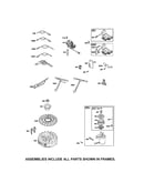 Alternator/electrical/flywheel
