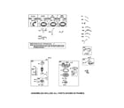 Poulan PXT12538 (96016002200) alternator/starter/ignition diagram