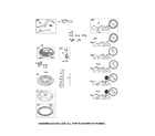 Ariens A2042YT (96046001600) controls/flywheel diagram
