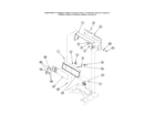 Alliance EA2021WA control panel & hood/controls diagram