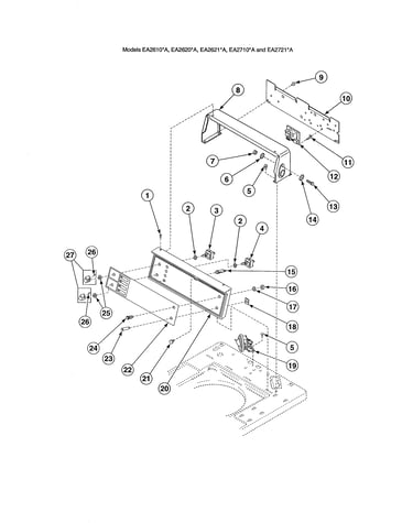 Control panel & hood/controls