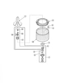 Agitator/seal kit/washtub/hub