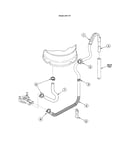 Drain hose/strain relief/sleeve