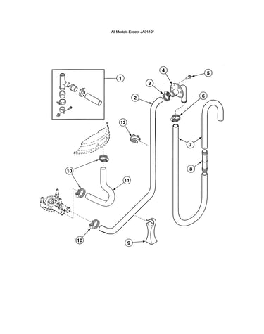 Hoses/siphon break kit