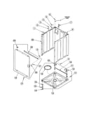Front panel/base/cabinet