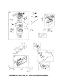 Carburetor/fuel tank