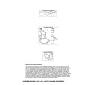 Briggs & Stratton 126L02-1445-F1 gasket set diagram