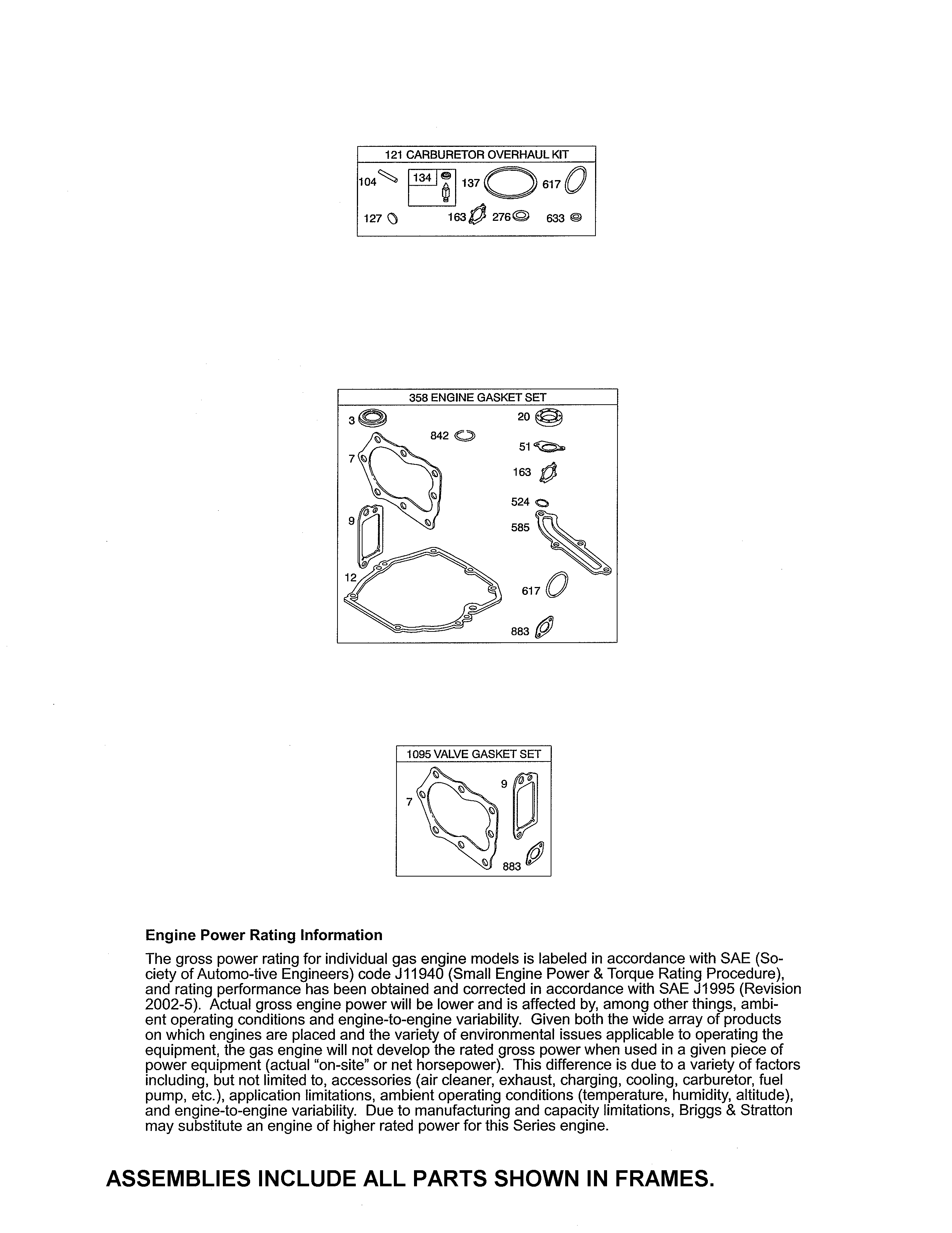 Gasket set
