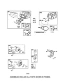 Muffler/blower housing