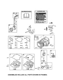 Cylinder/crankshaft/sump