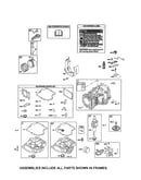 Cylinder/crankshaft/sump