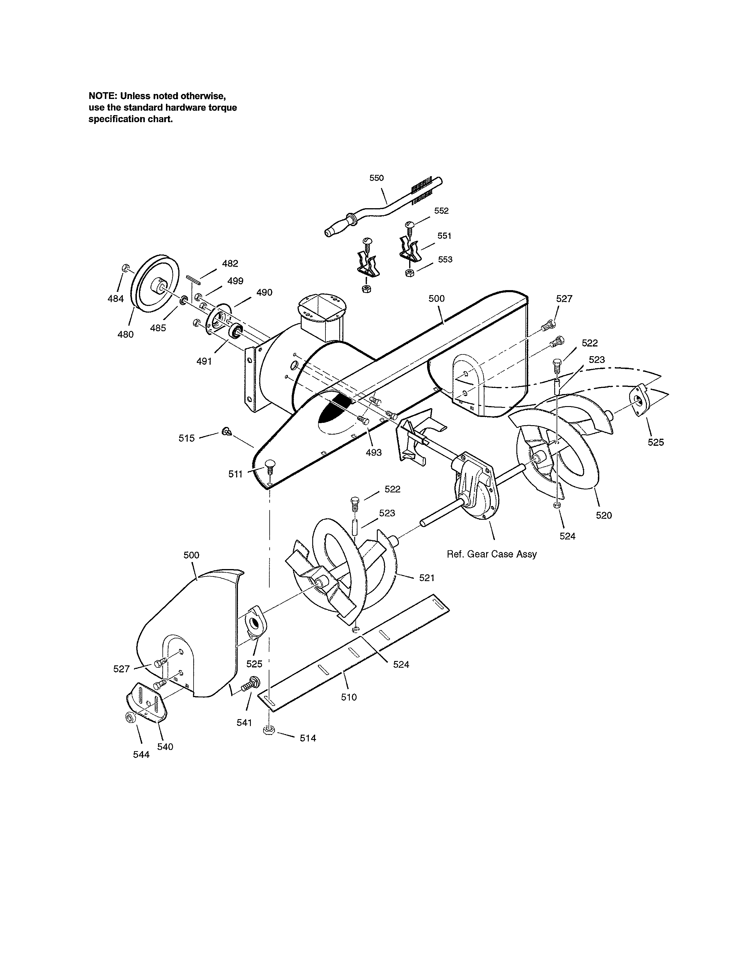 AUGER HOUSING