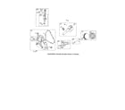 Briggs & Stratton 20M114-0138-E1 crankcase/crankshaft/piston diagram