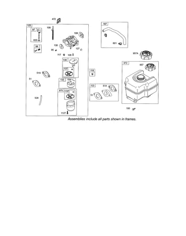 Carburetor/fuel supply