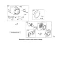 Blower housing/rewind starter