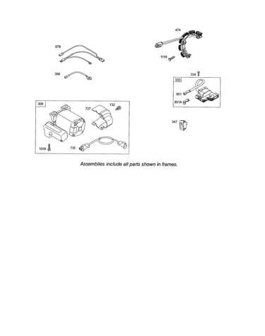 Starter motor/ignition