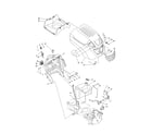 Toro 13BX60RG744 fuel tank/hood diagram