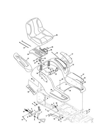 Seat/fender/lift