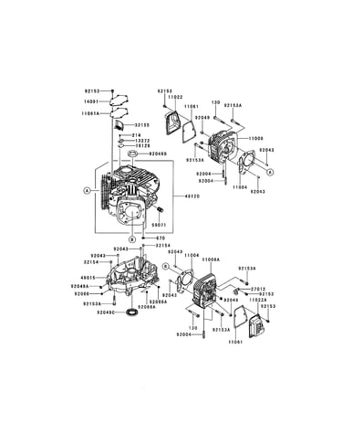 Cylinder/crankcase
