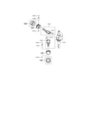 Piston/crankshaft