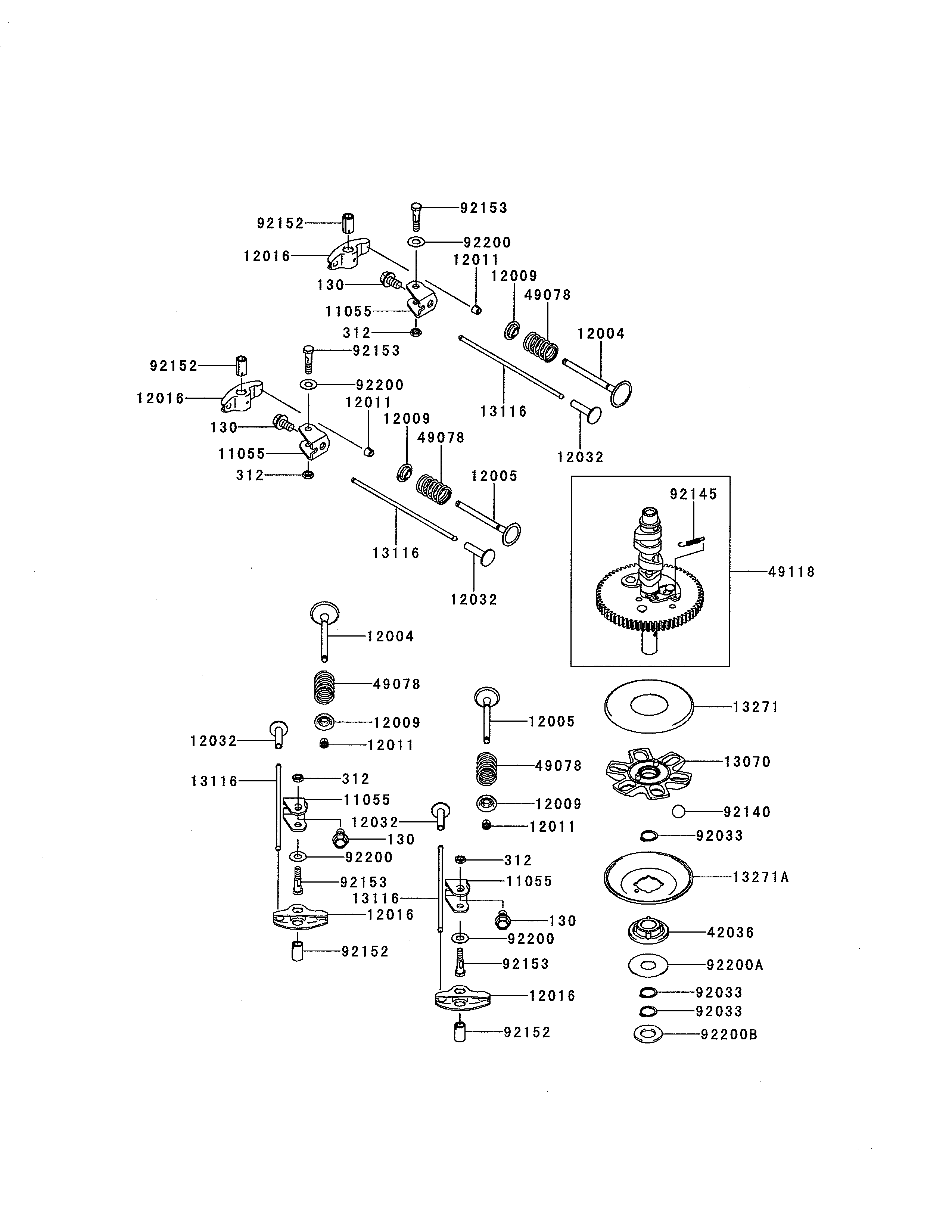 Valve/camshaft