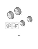 Front & rear wheels